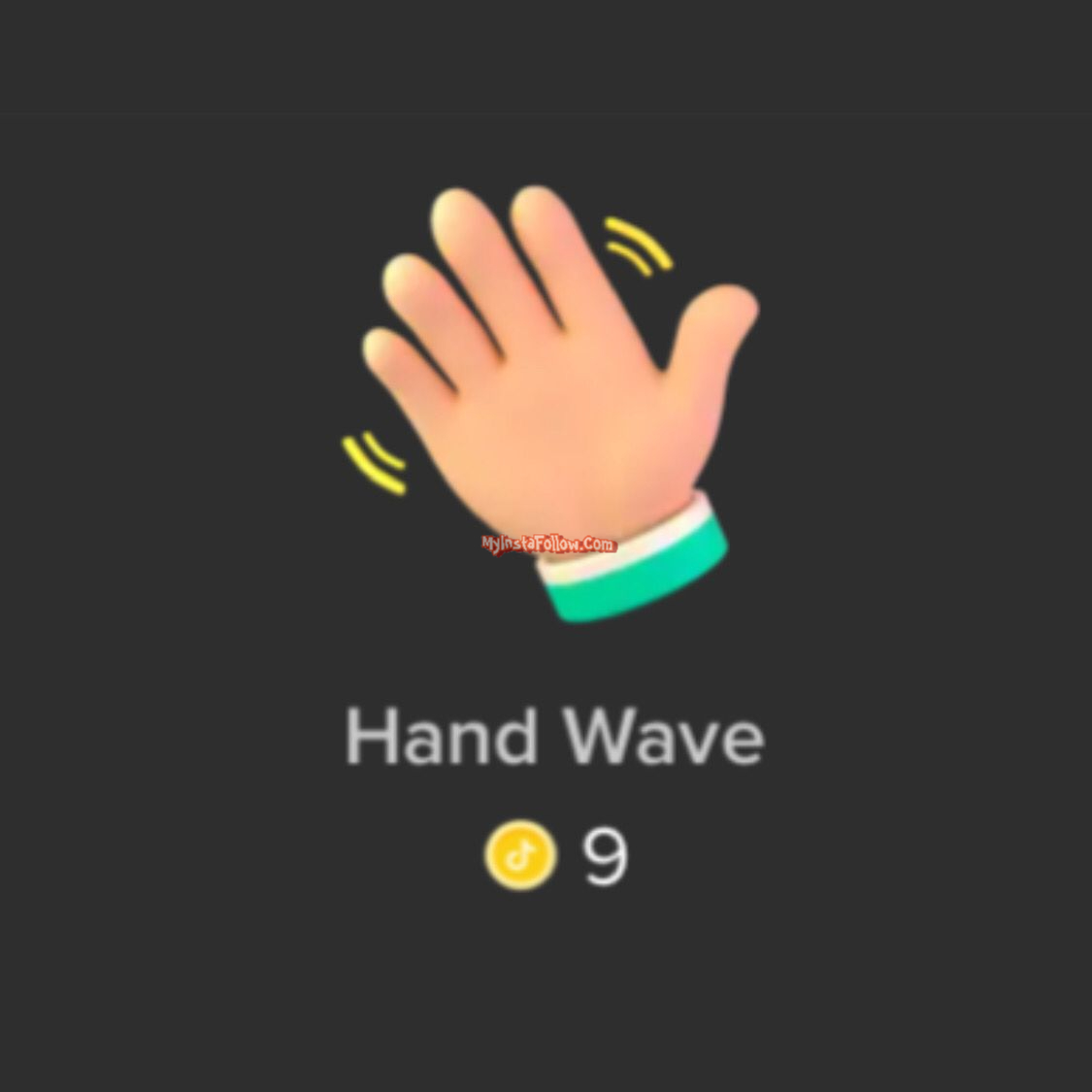 Hand Wave Tiktok Gift